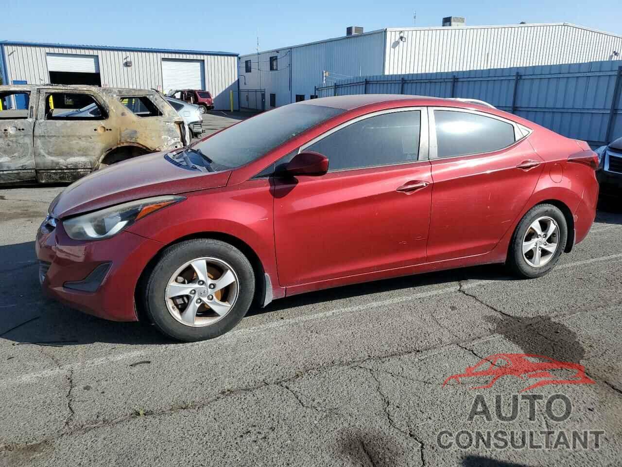HYUNDAI ELANTRA 2014 - 5NPDH4AE6EH463993