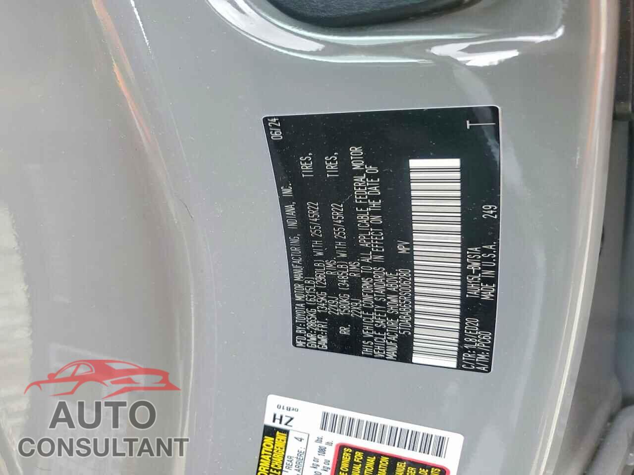 LEXUS UNKNOWN 2024 - 5TDABAB65RS006280