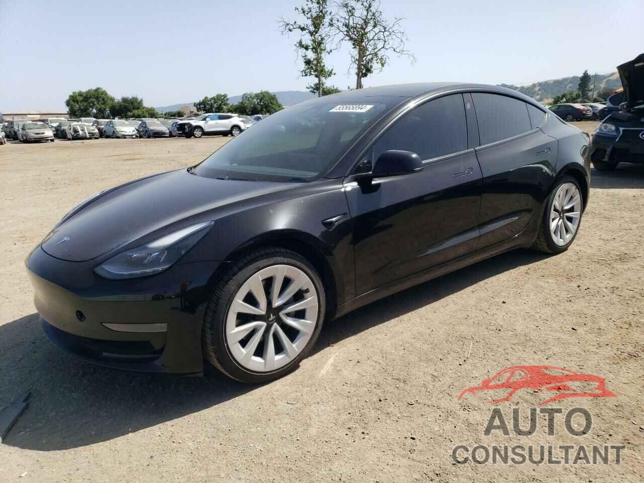 TESLA MODEL 3 2021 - 5YJ3E1EA6MF001456