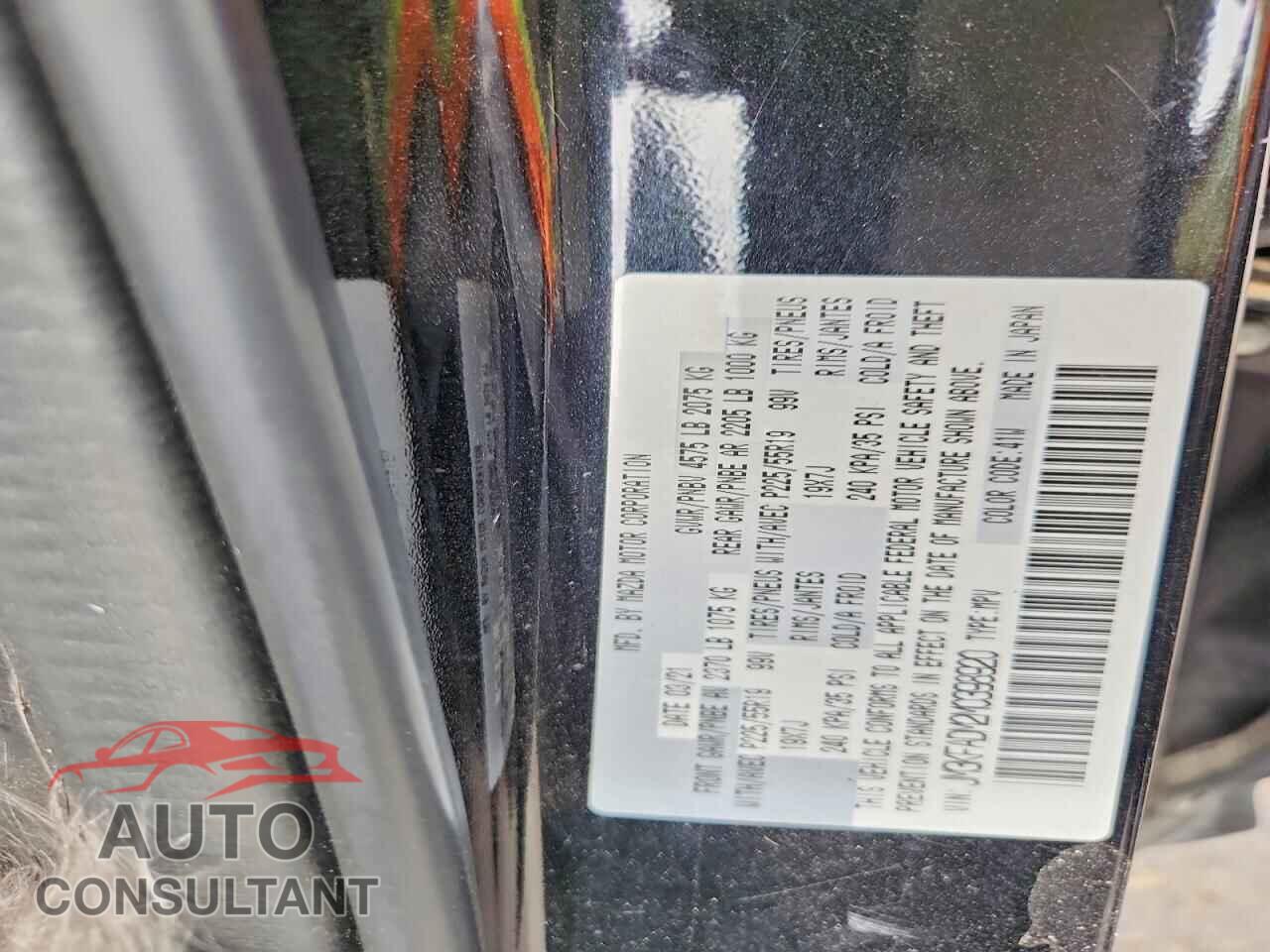 MAZDA CX-5 2021 - JM3KFADM2M0398920