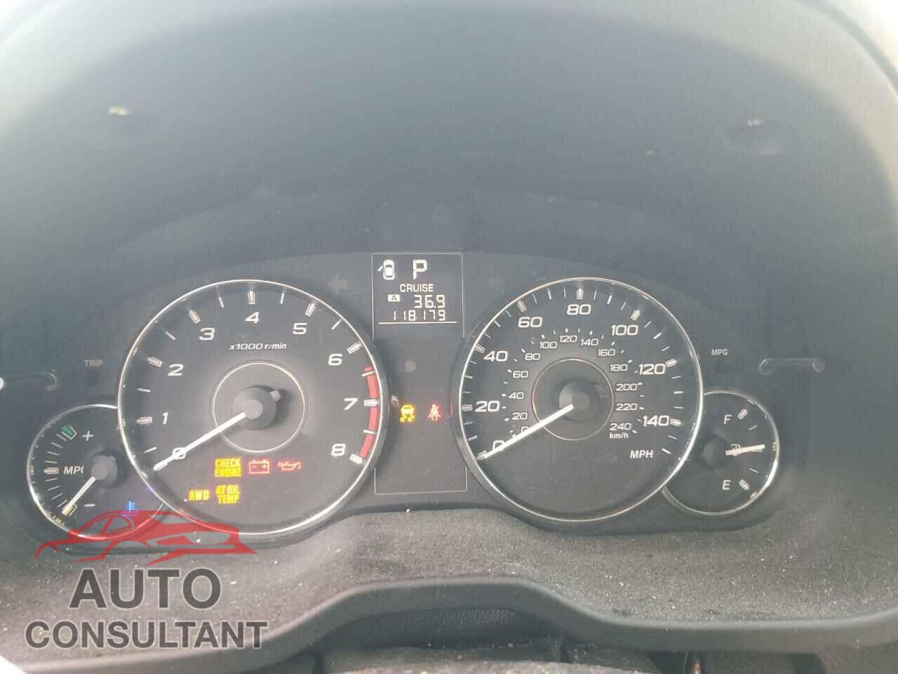 SUBARU OUTBACK 2012 - 4S4BRBKC1C3247737