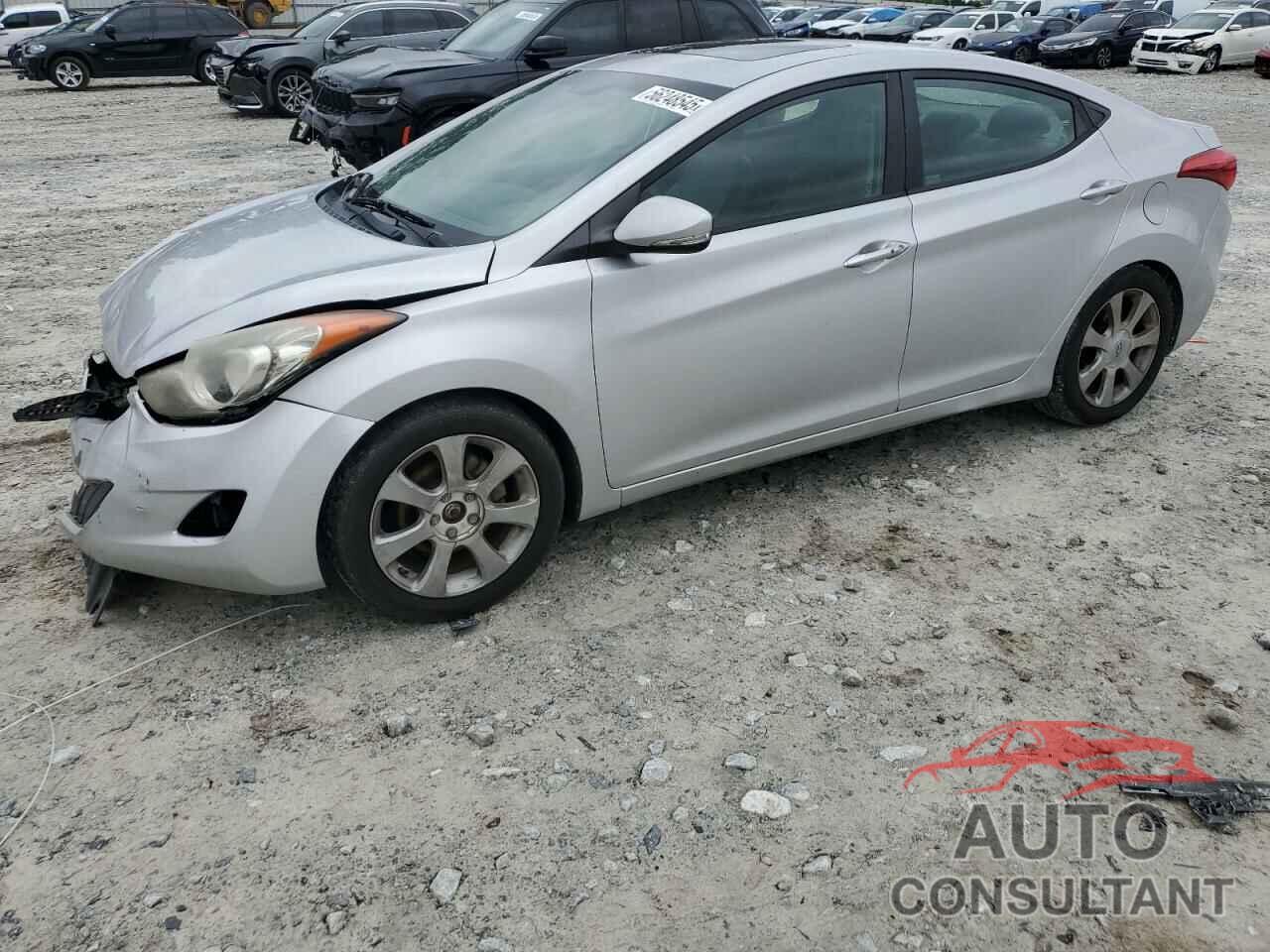 HYUNDAI ELANTRA 2012 - KMHDH4AE7CU288247