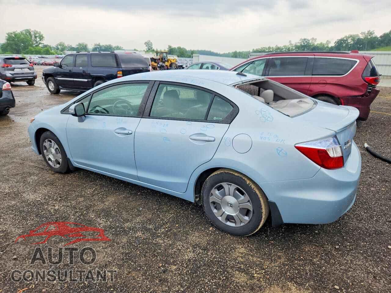 HONDA CIVIC 2012 - JHMFB4F35CS006266
