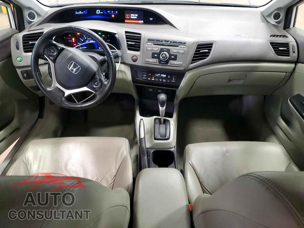 HONDA CIVIC 2012 - JHMFB4F38CS006908