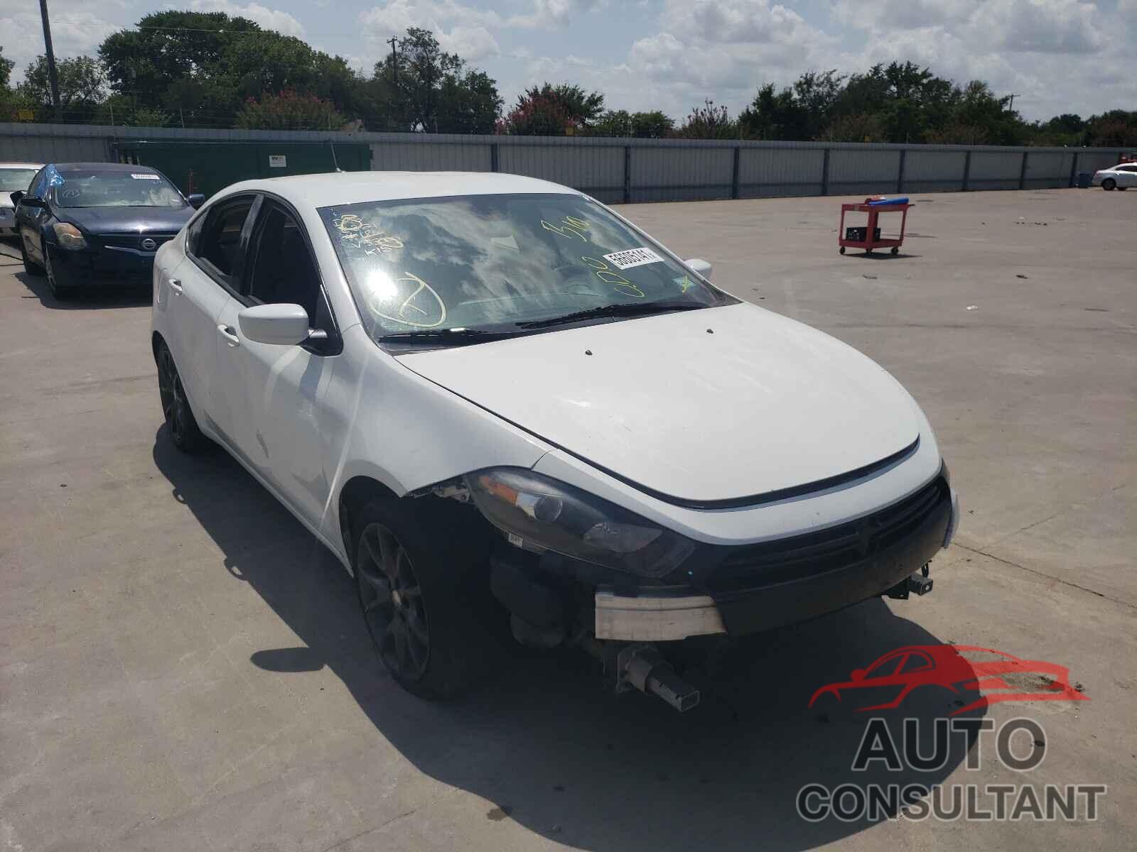 DODGE DART 2016 - 1C3CDFAA4GD653000