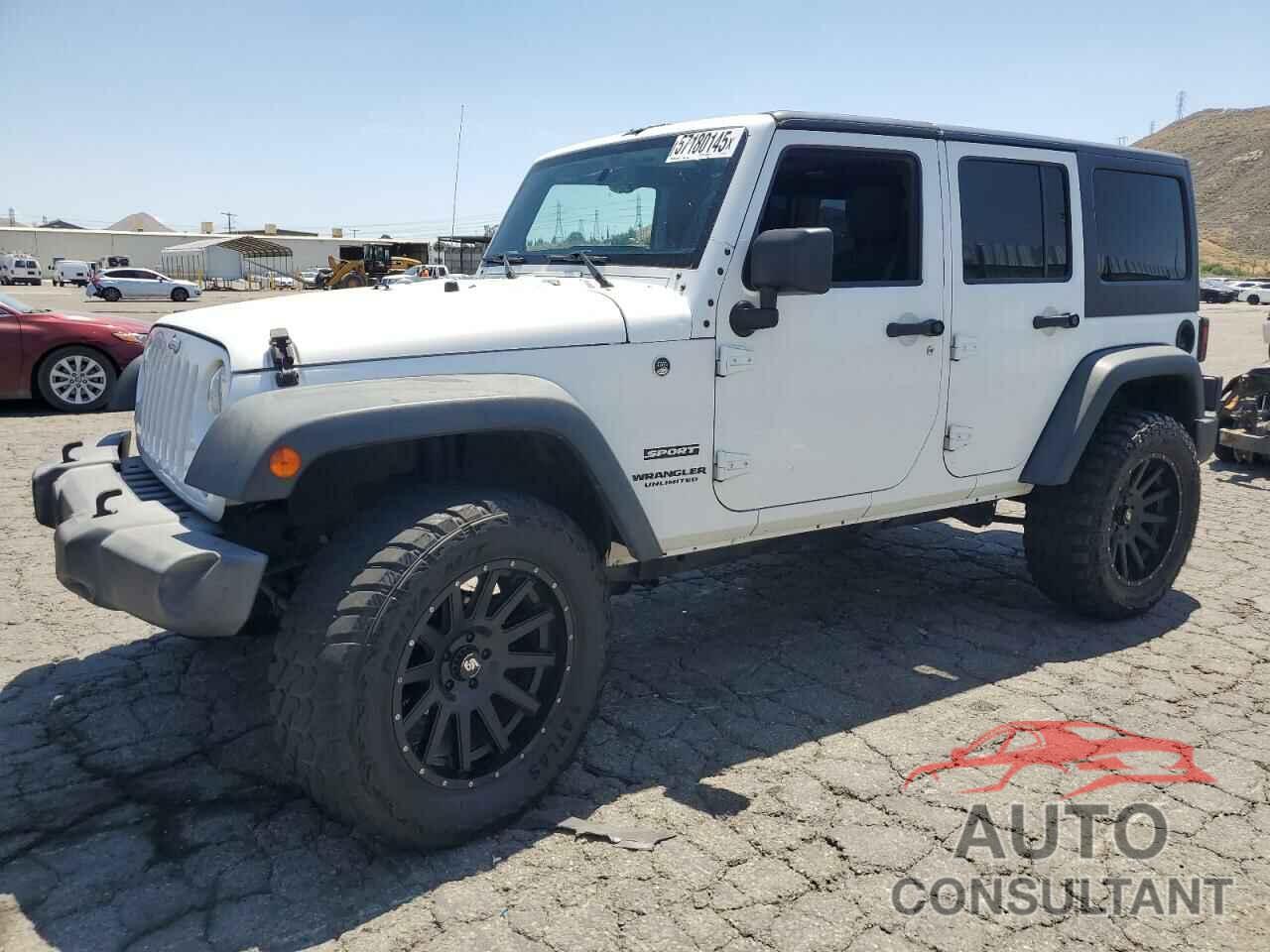 JEEP WRANGLER 2017 - 1C4BJWDG0HL636329