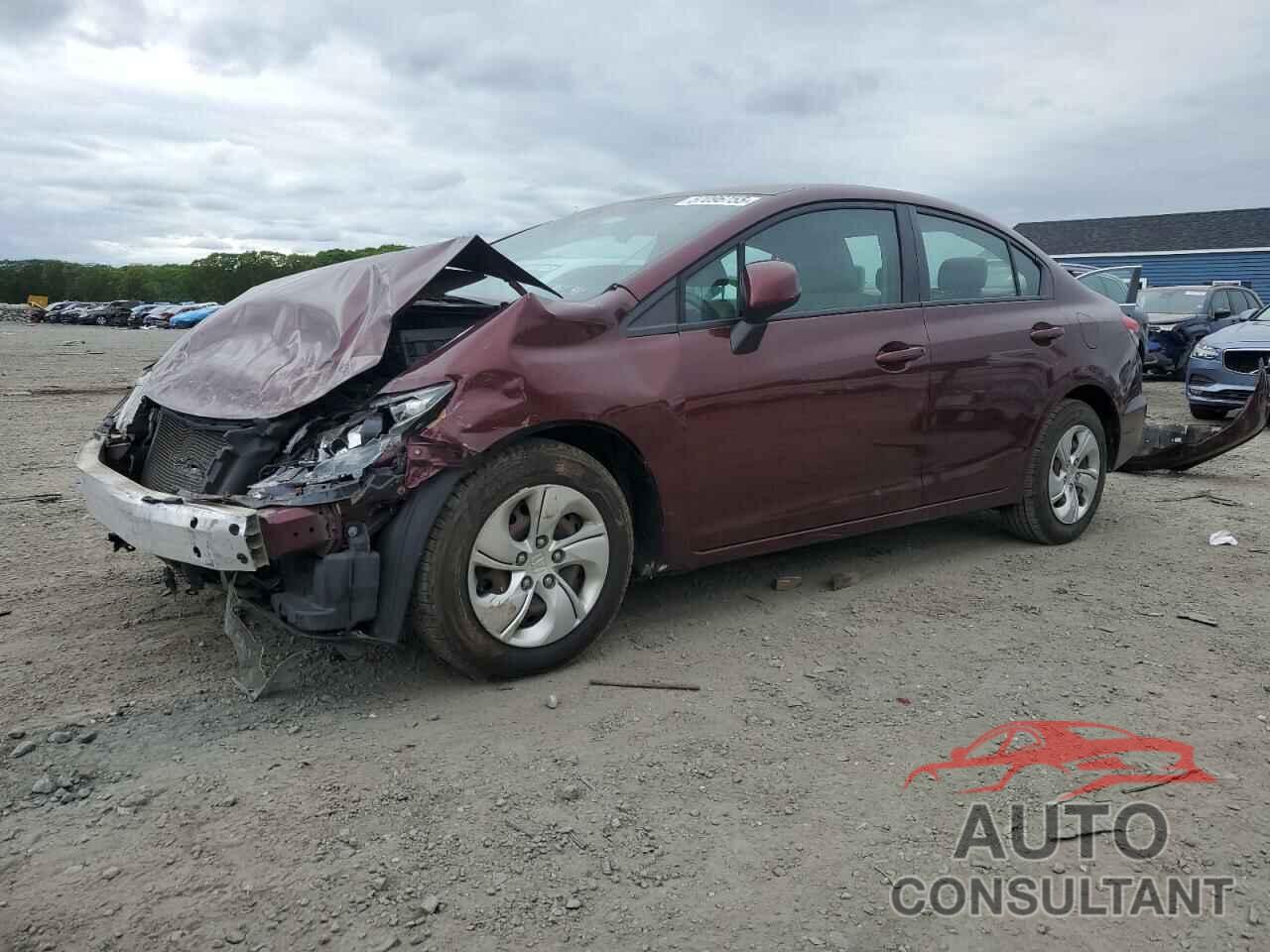 HONDA CIVIC 2013 - 19XFB2F54DE237784