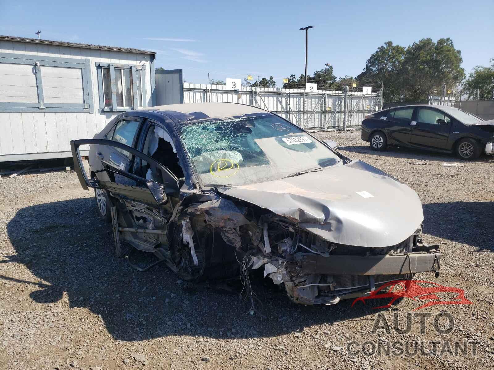 TOYOTA COROLLA 2019 - 2T1BURHE6KC152164
