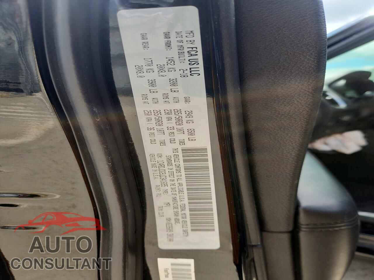 DODGE DURANGO 2018 - 1C4RDJDG9JC341695