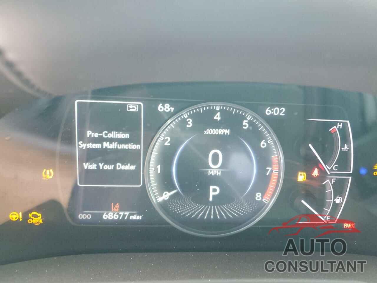 LEXUS ES350 2019 - 58ABZ1B12KU041305