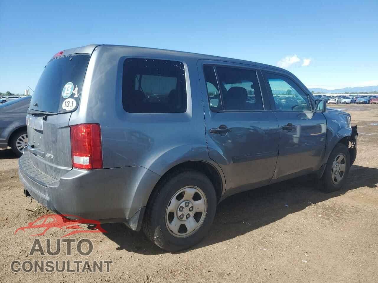 HONDA PILOT 2009 - 5FNYF48269B038216