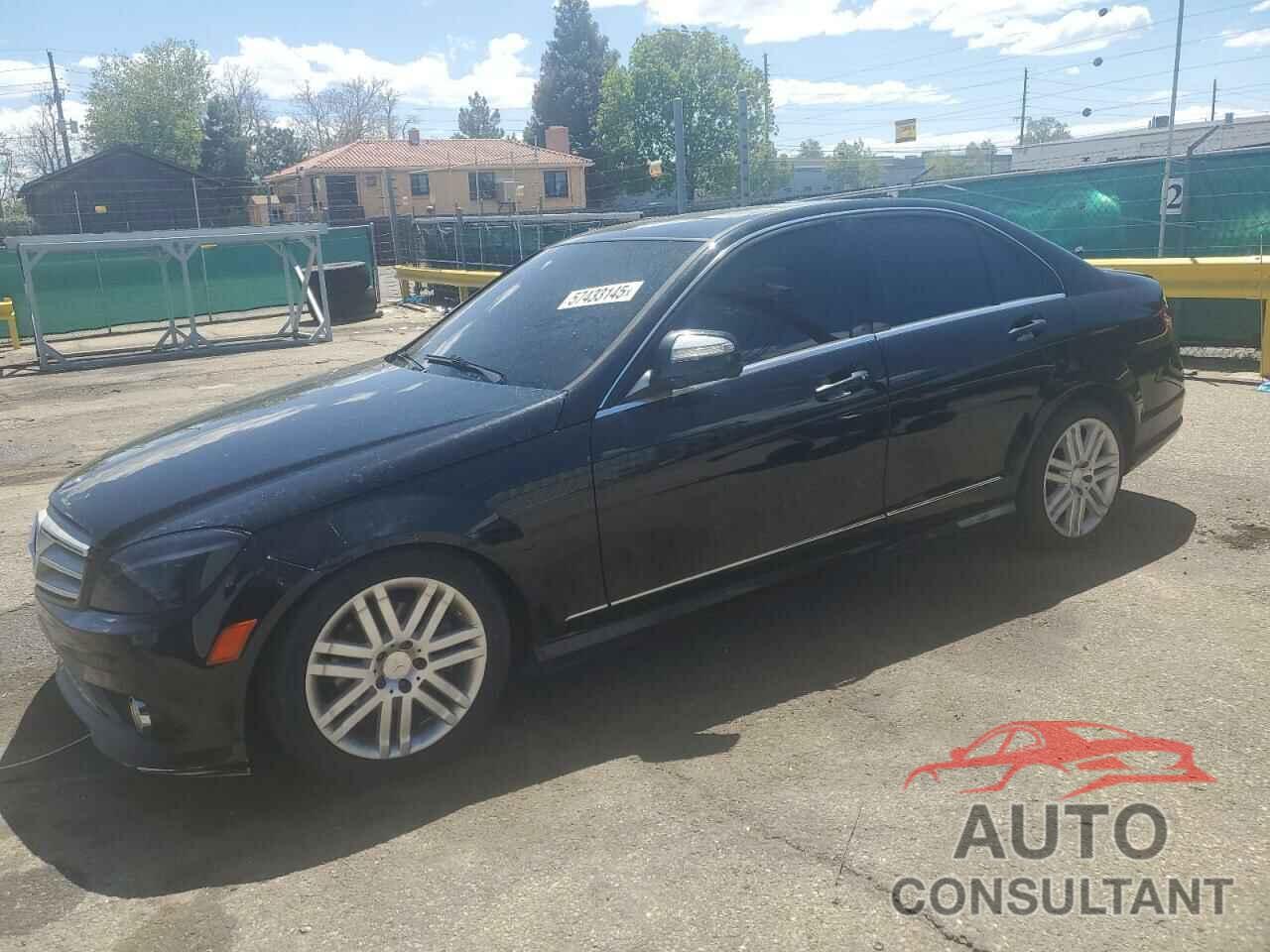 MERCEDES-BENZ C-CLASS 2009 - WDDGF81X29R054096