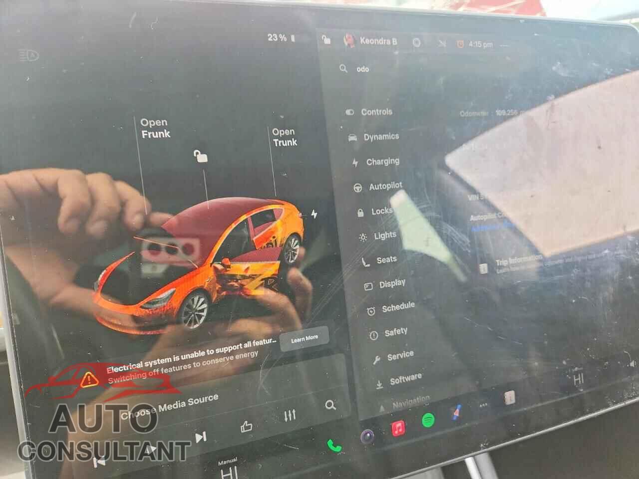 TESLA MODEL 3 2018 - 5YJ3E1EA7JF031707