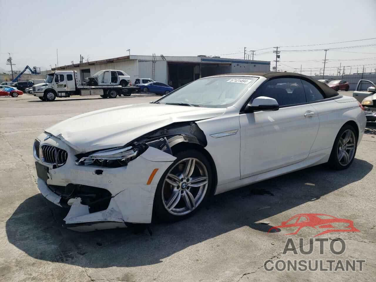 BMW 6 SERIES 2016 - WBA6F1C58GGT83061