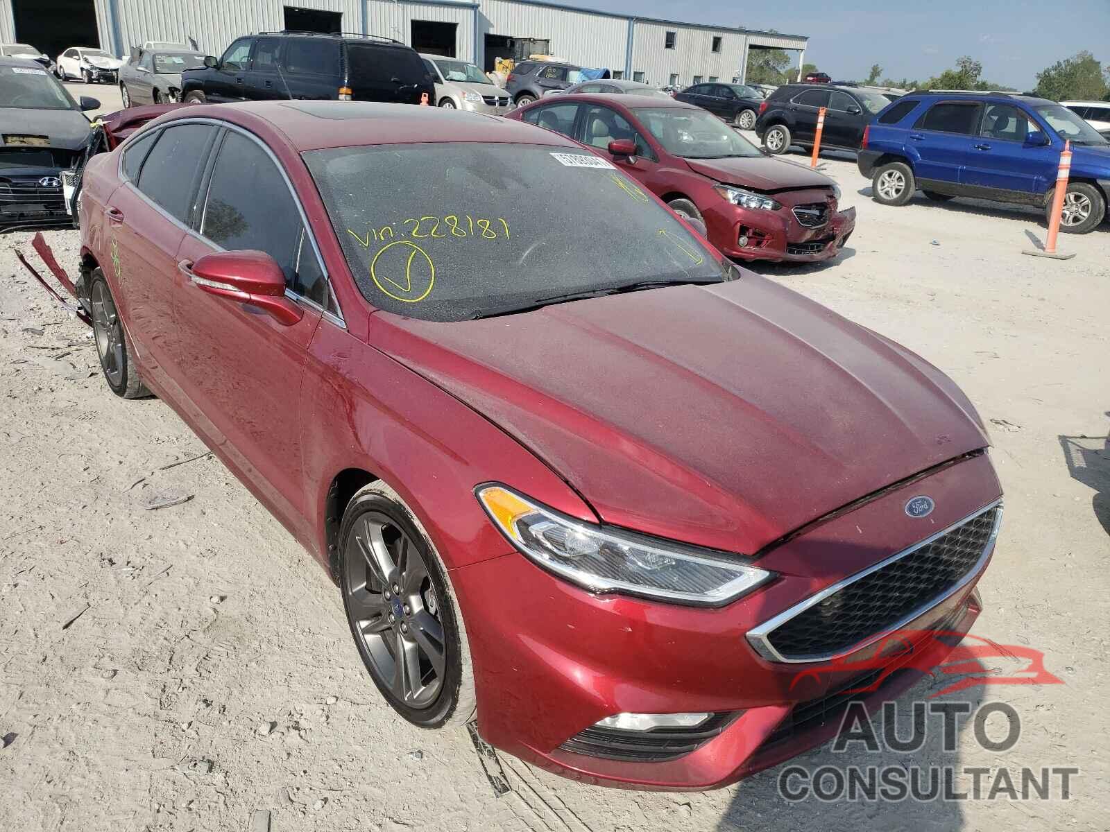 FORD FUSION 2017 - 3FA6P0VPXHR228181
