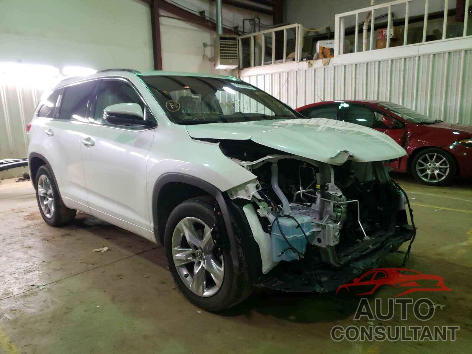 TOYOTA HIGHLANDER 2018 - 5TDYZRFH8JS274006