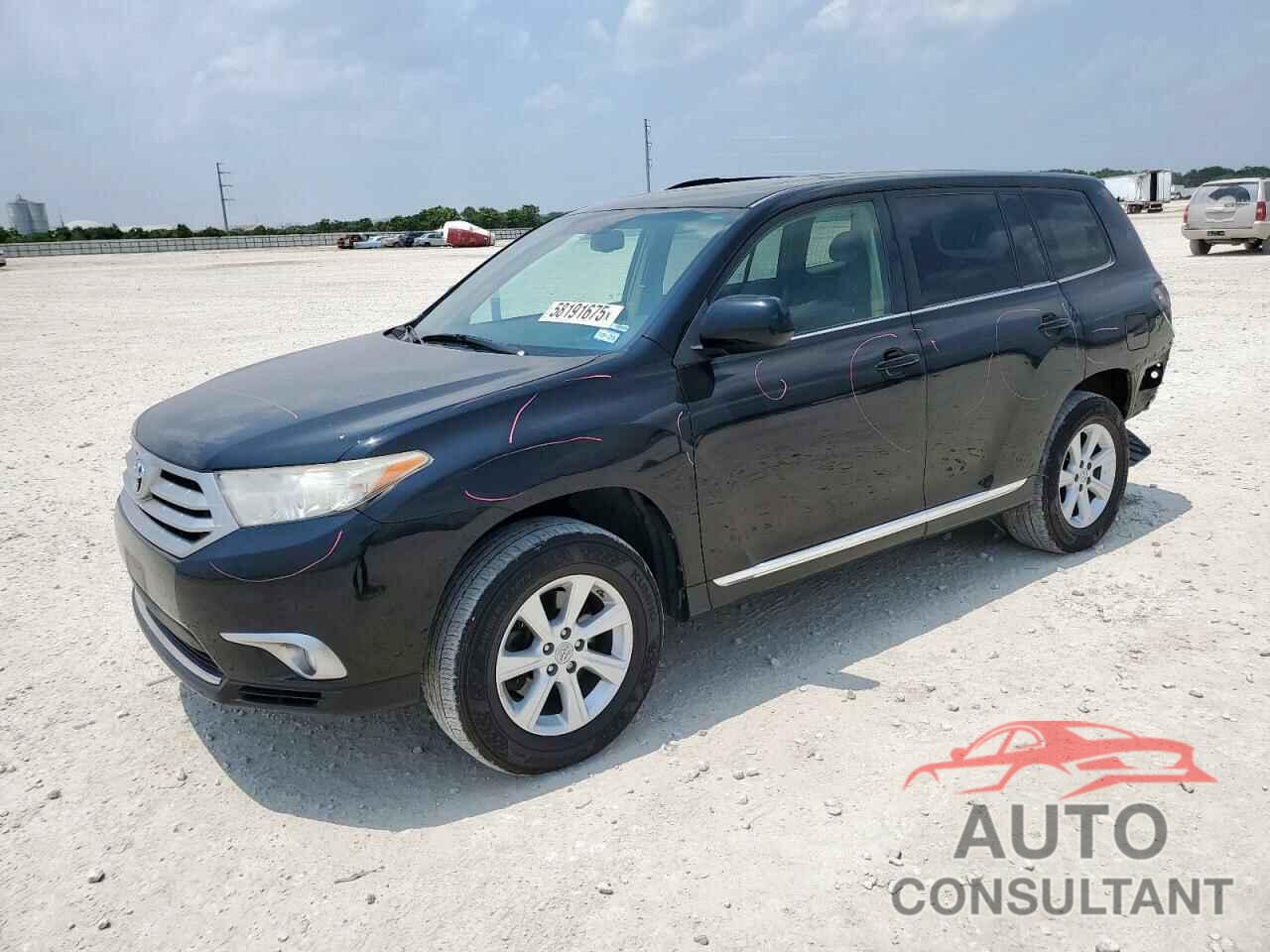 TOYOTA HIGHLANDER 2012 - 5TDBK3EH3CS093603