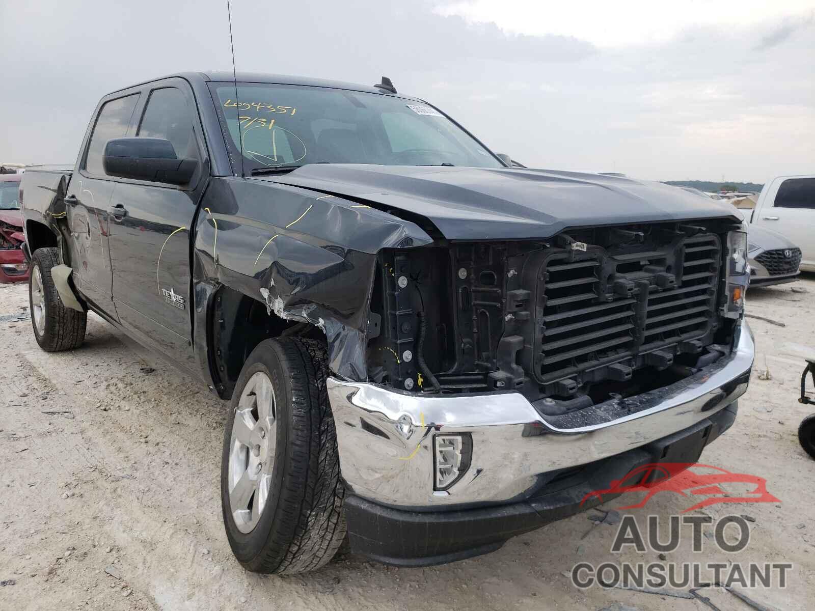 CHEVROLET SILVERADO 2018 - 3GCPCREC7JG569115