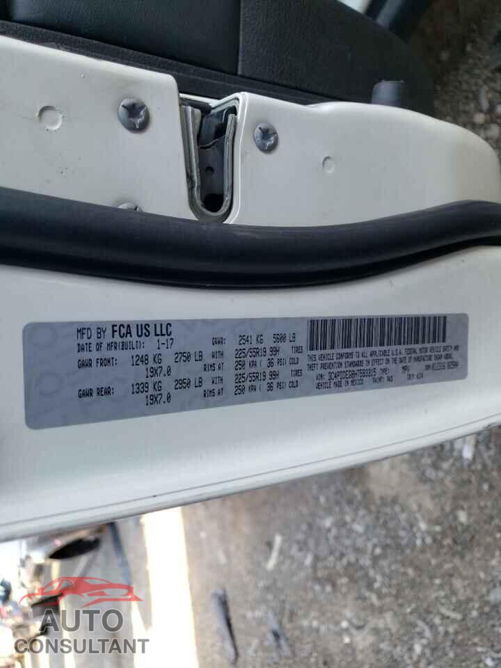 DODGE JOURNEY 2017 - 3C4PDDEG8HT593315