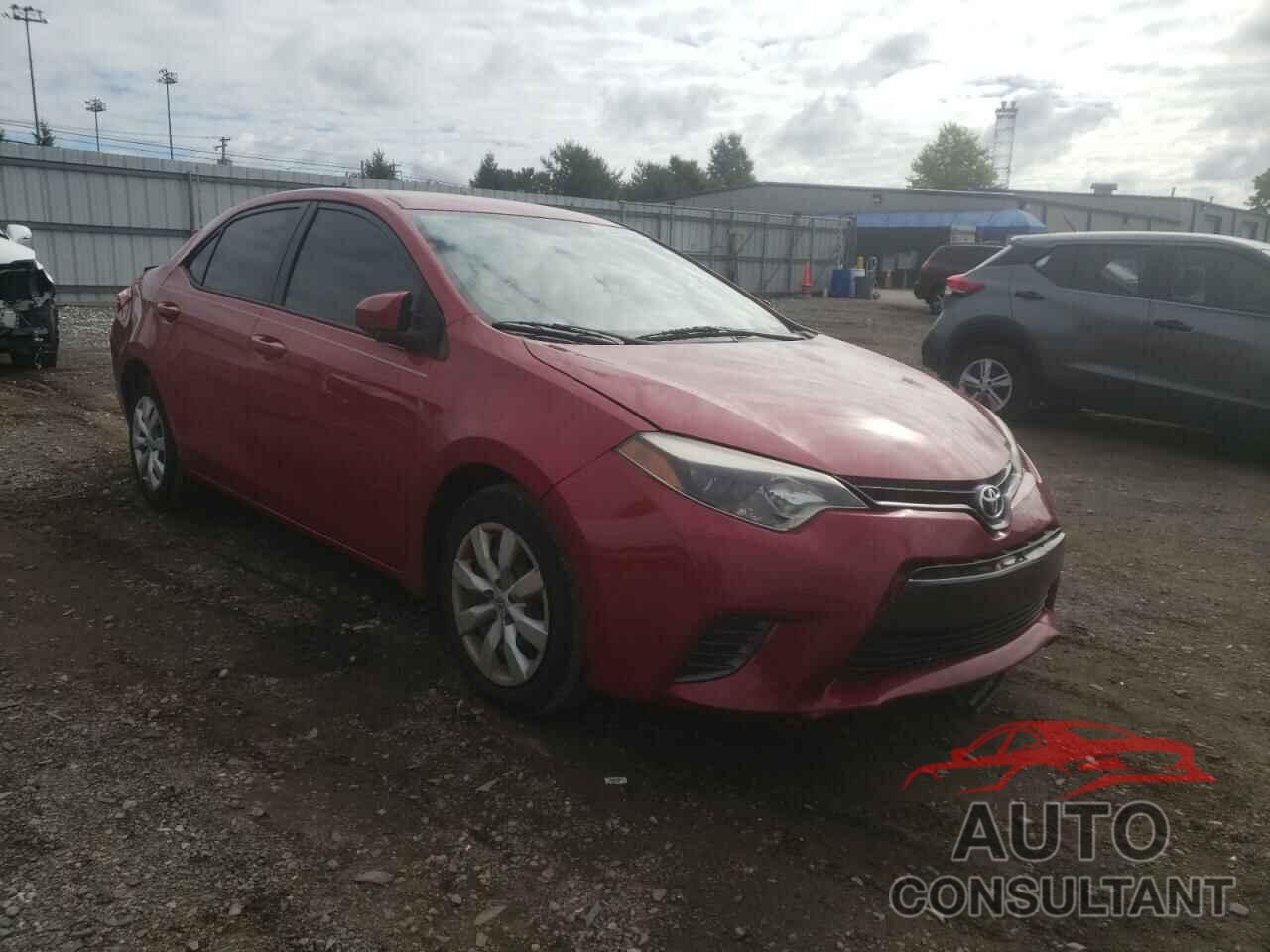 TOYOTA COROLLA 2016 - 2T1BURHE1GC662428