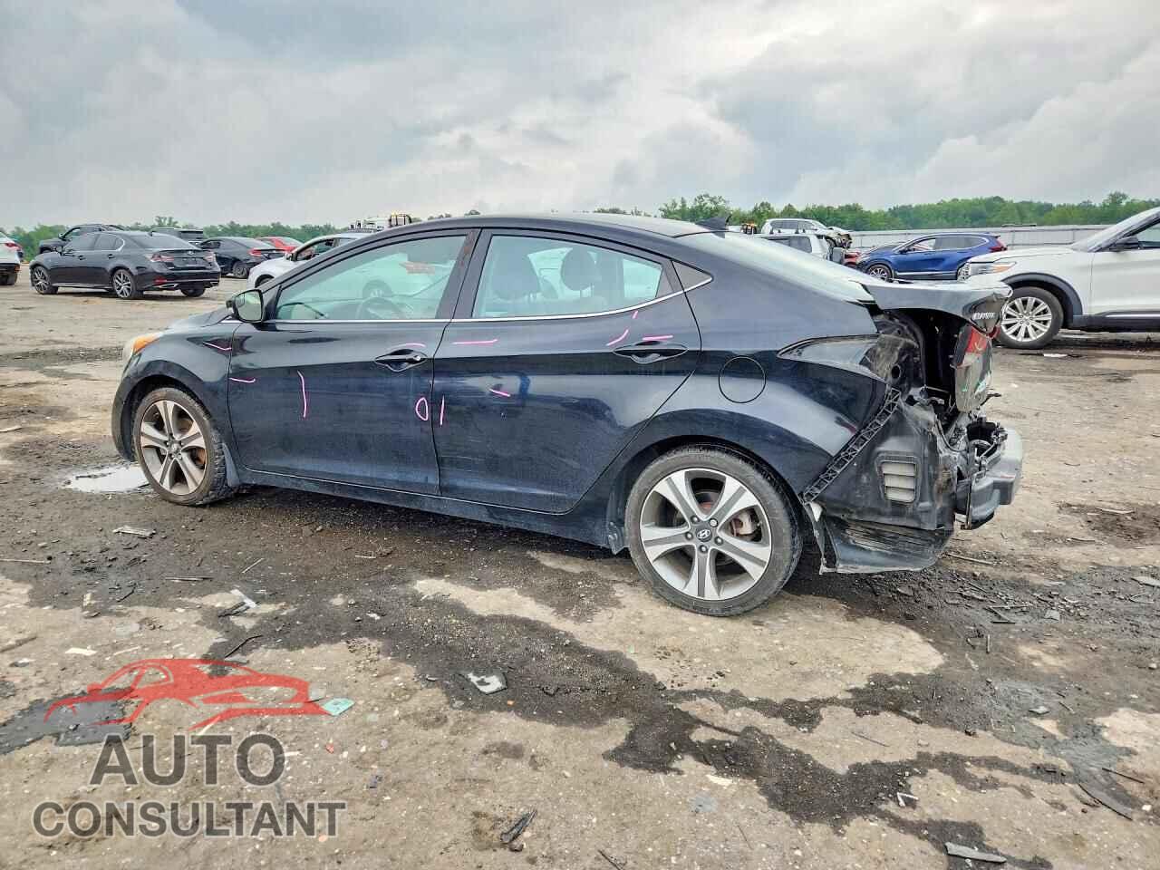 HYUNDAI ELANTRA 2014 - KMHDH4AH4EU070344