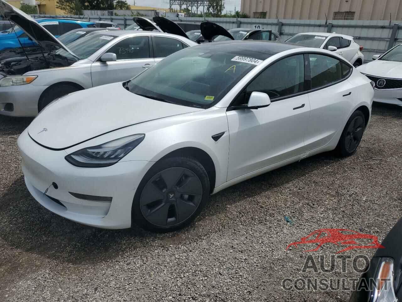 TESLA MODEL 3 2022 - 5YJ3E1EB2NF239279