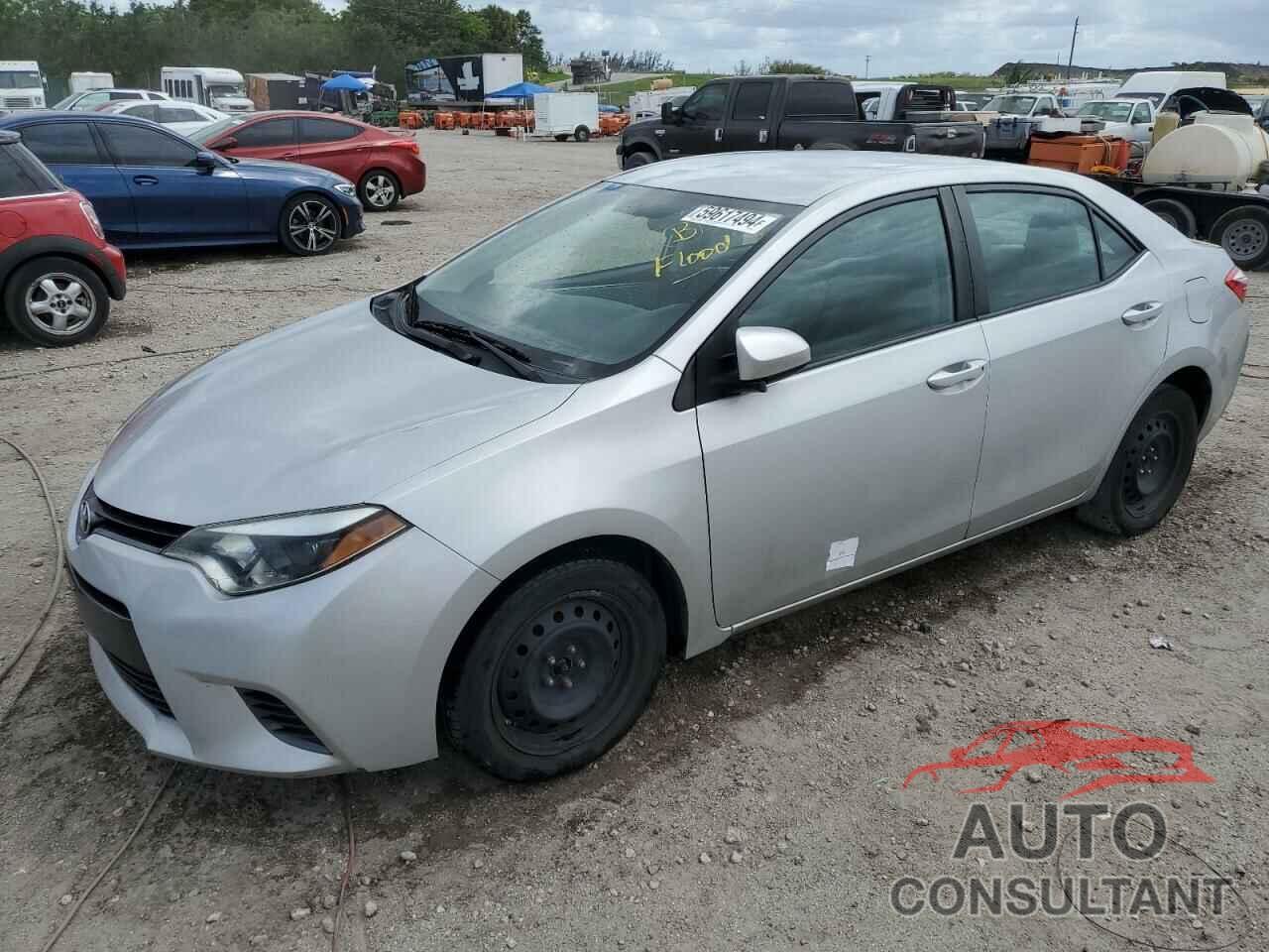 TOYOTA COROLLA 2016 - 2T1BURHE6GC692931