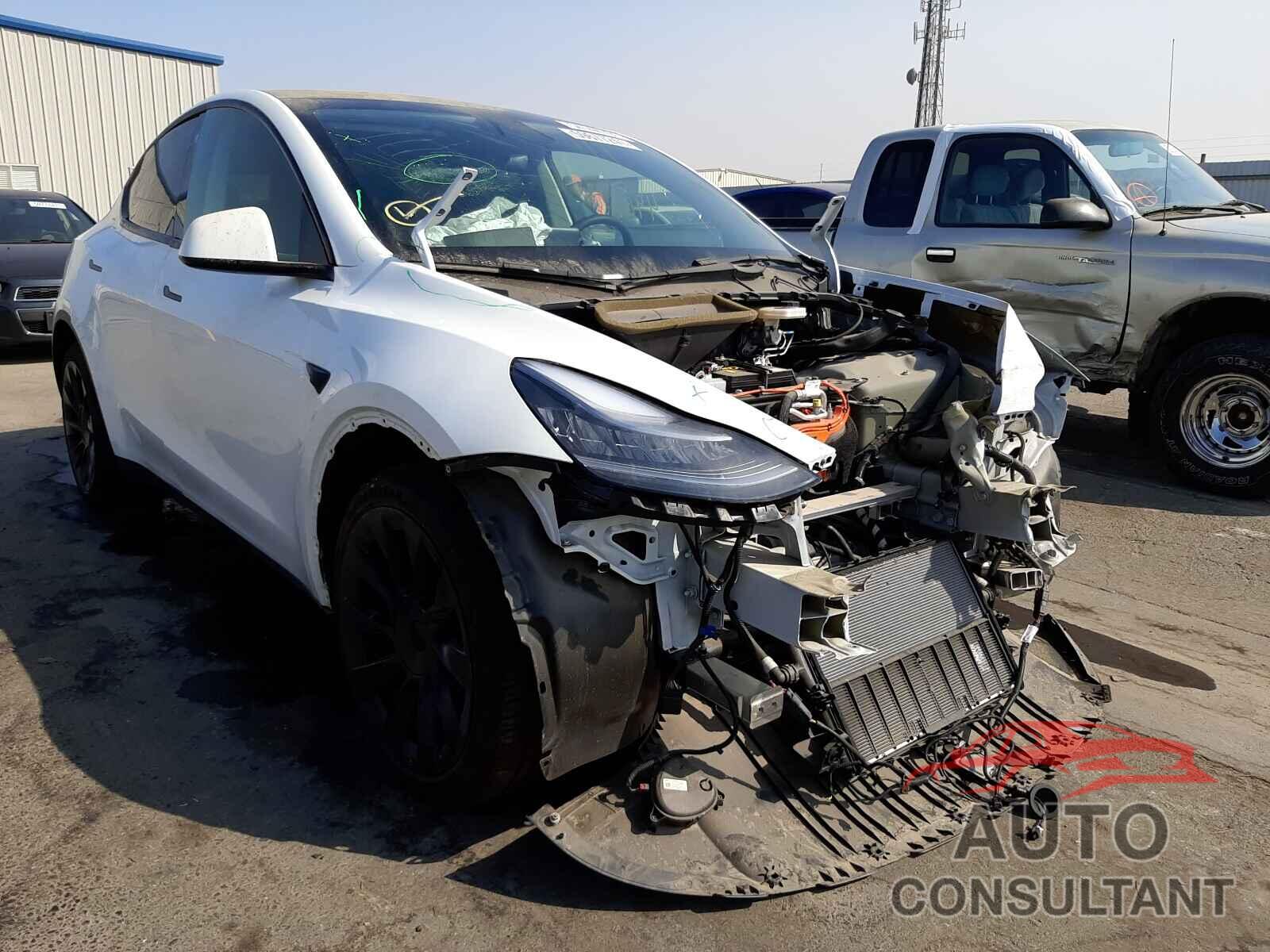 TESLA MODEL Y 2021 - 5YJYGDEE3MF115404