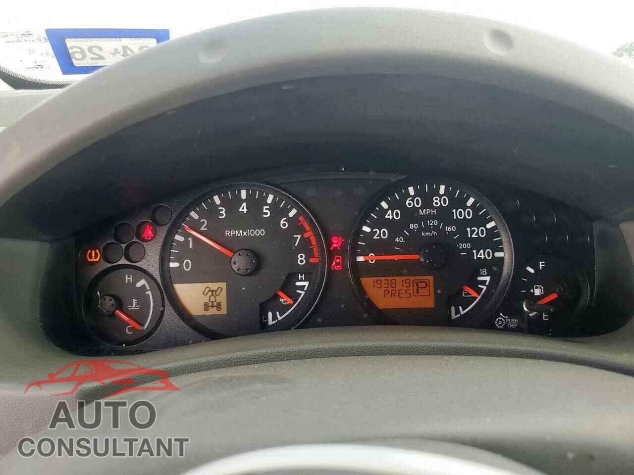 NISSAN FRONTIER 2019 - 1N6AD0EV7KN727622