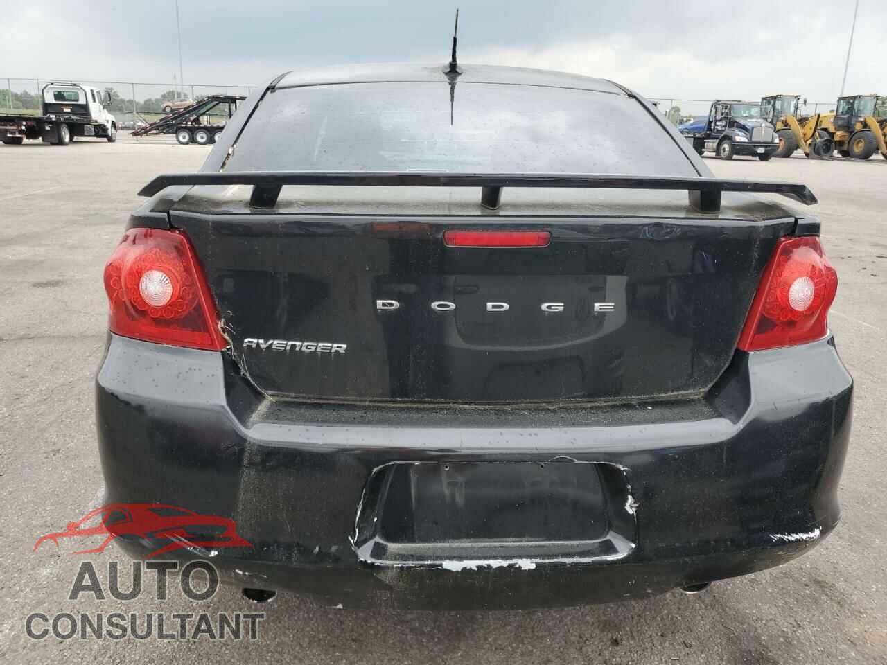 DODGE AVENGER 2012 - 1C3CDZEG9CN165519