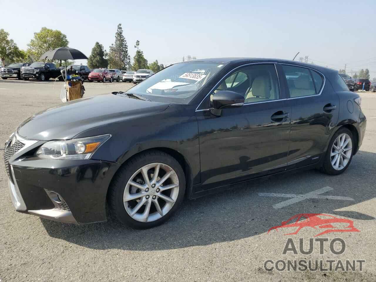 LEXUS CT 200 2013 - JTHKD5BH8D2123969