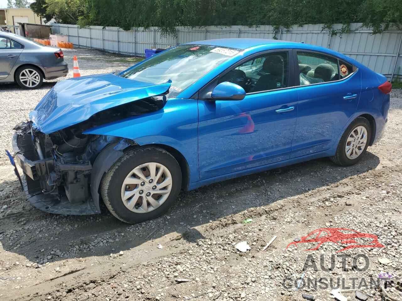 HYUNDAI ELANTRA 2017 - KMHD74LF6HU367473