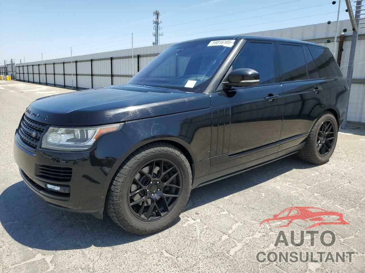LAND ROVER RANGEROVER 2016 - SALGR2VF1GA278142