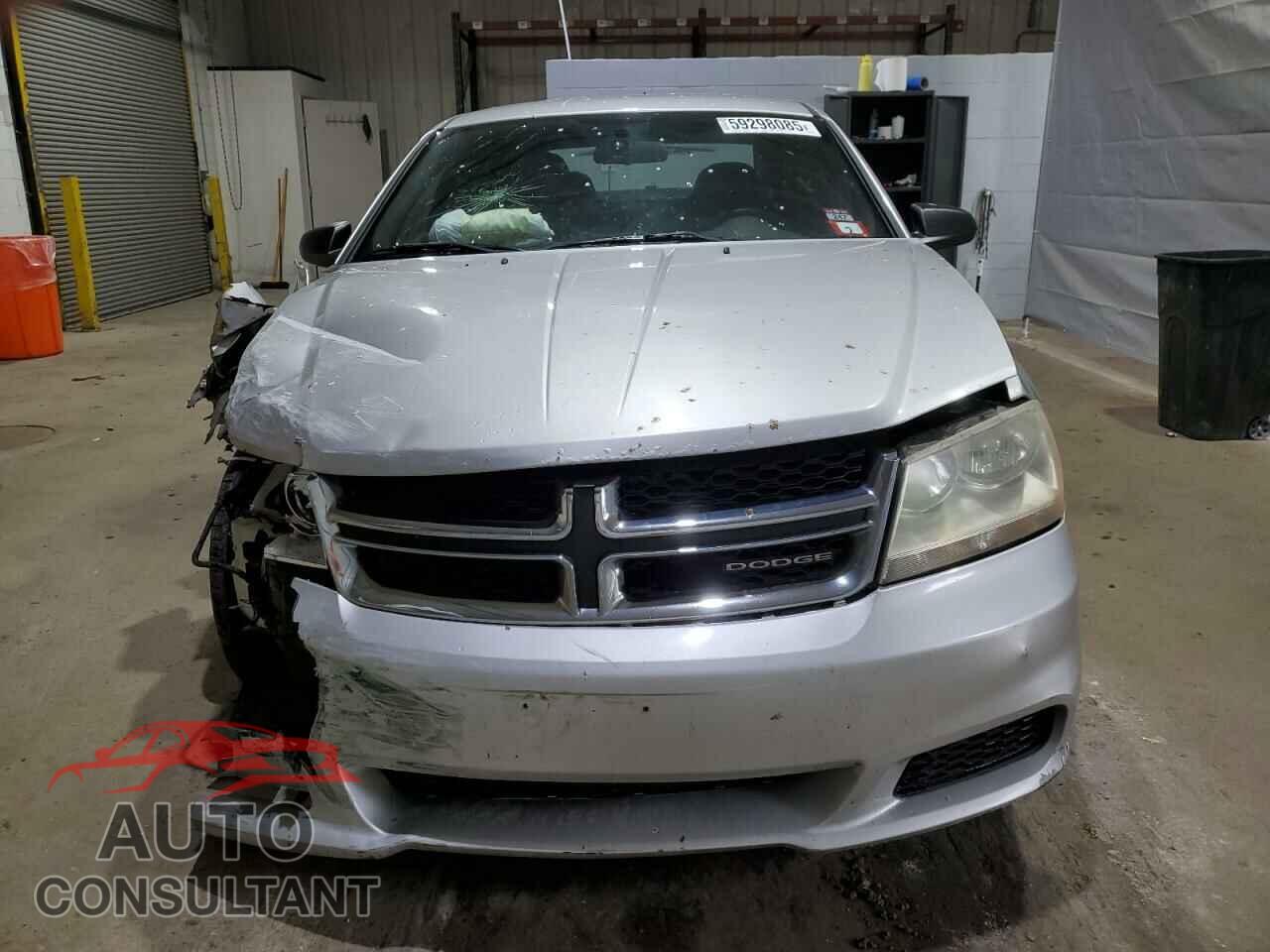 DODGE AVENGER 2012 - 1C3CDZAB5CN133080