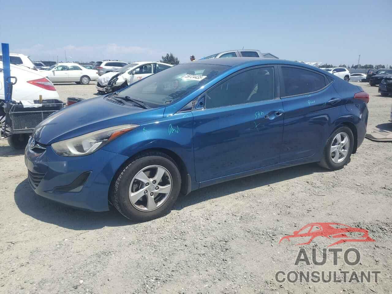 HYUNDAI ELANTRA 2014 - KMHDH4AE0EU121246