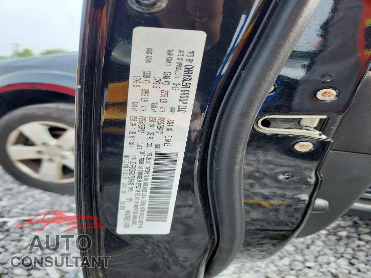 DODGE JOURNEY 2012 - 3C4PDCBG2CT297035
