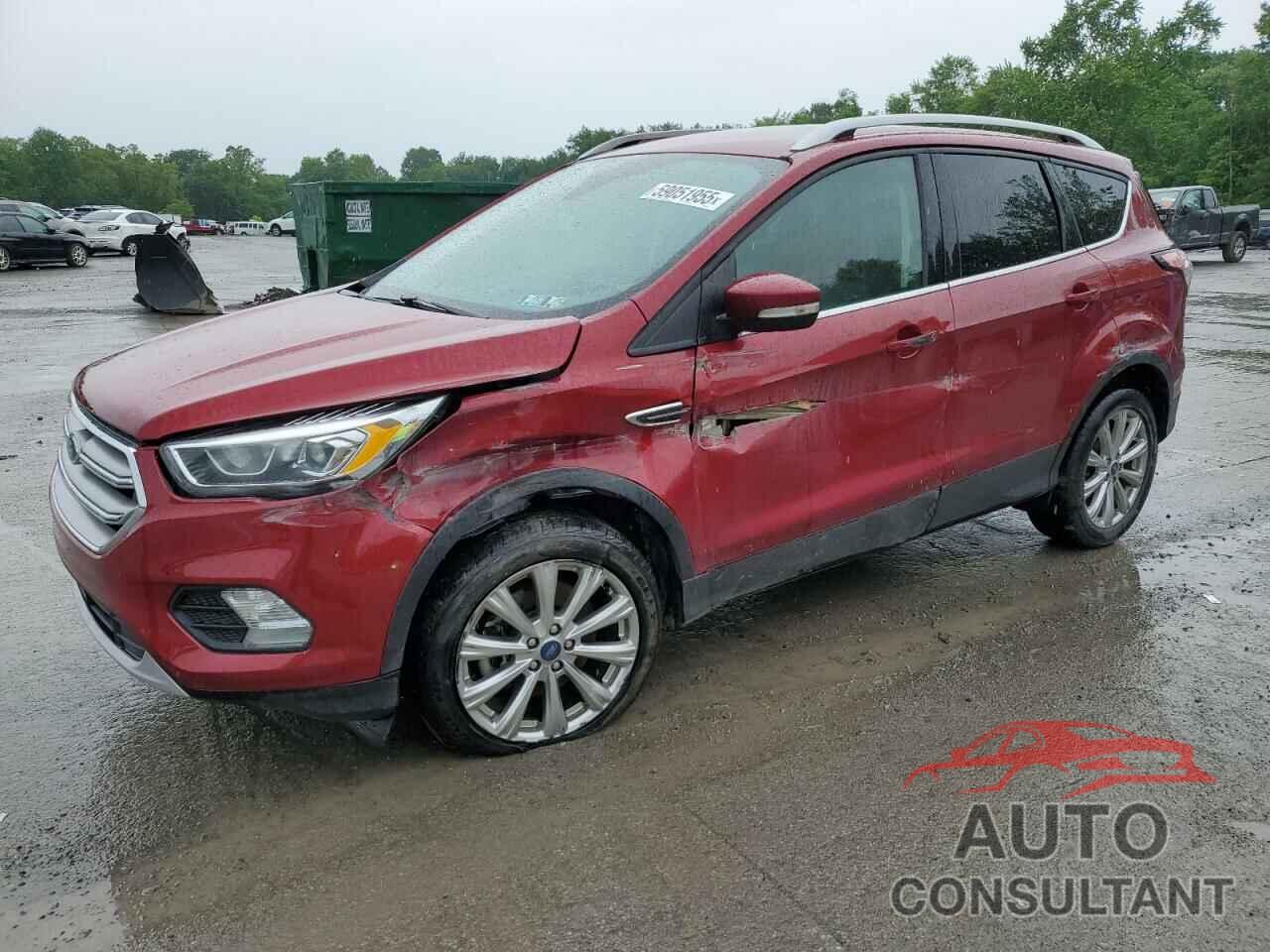 FORD ESCAPE 2017 - 1FMCU9J98HUD57235