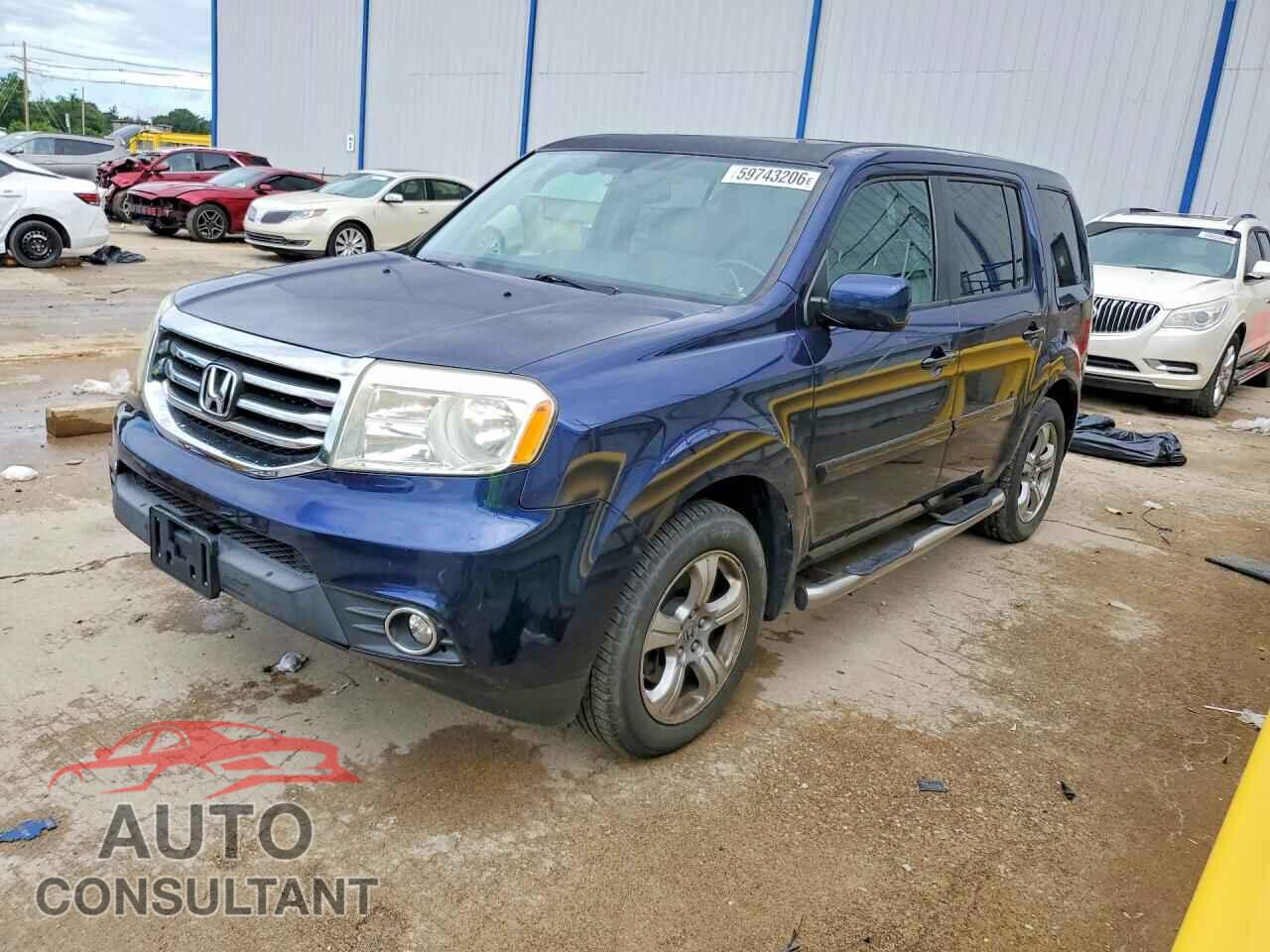 HONDA PILOT 2014 - 5FNYF4H50EB036353