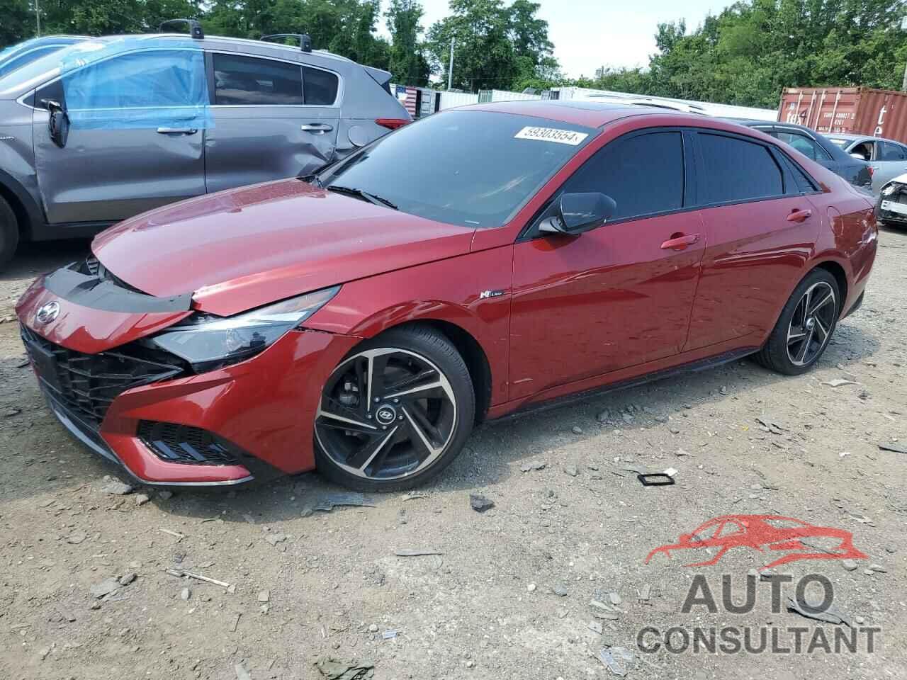 HYUNDAI ELANTRA 2023 - KMHLR4AF6PU592287