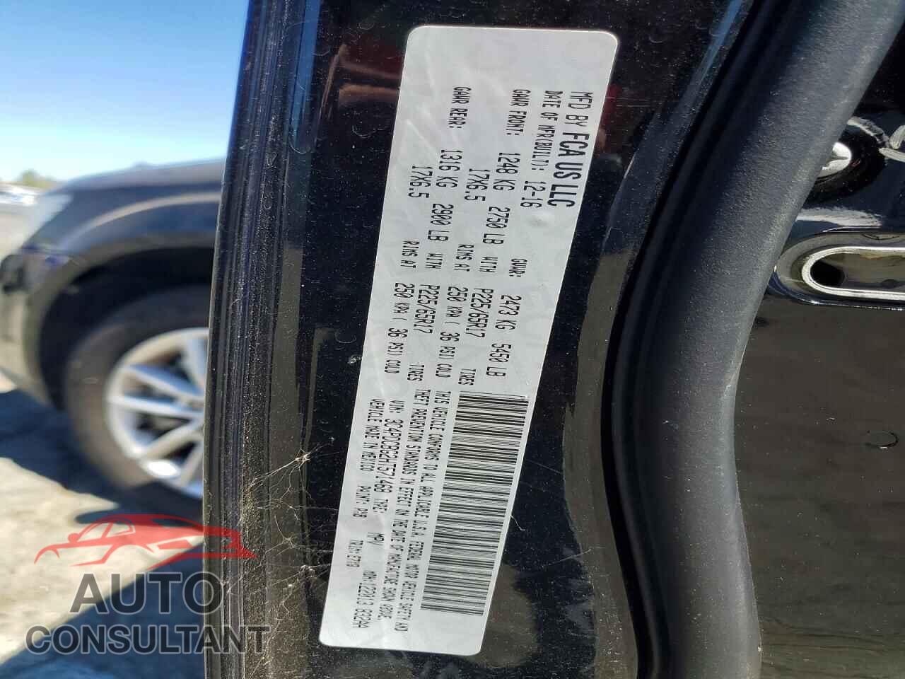 DODGE JOURNEY 2017 - 3C4PDCBG2HT571468