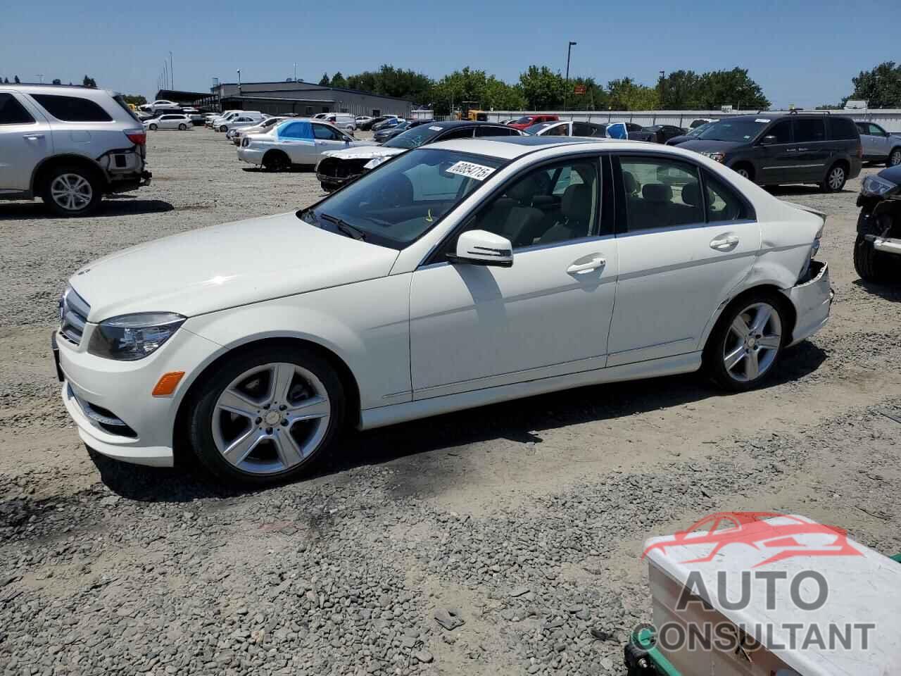MERCEDES-BENZ C-CLASS 2011 - WDDGF5EB8BR136692