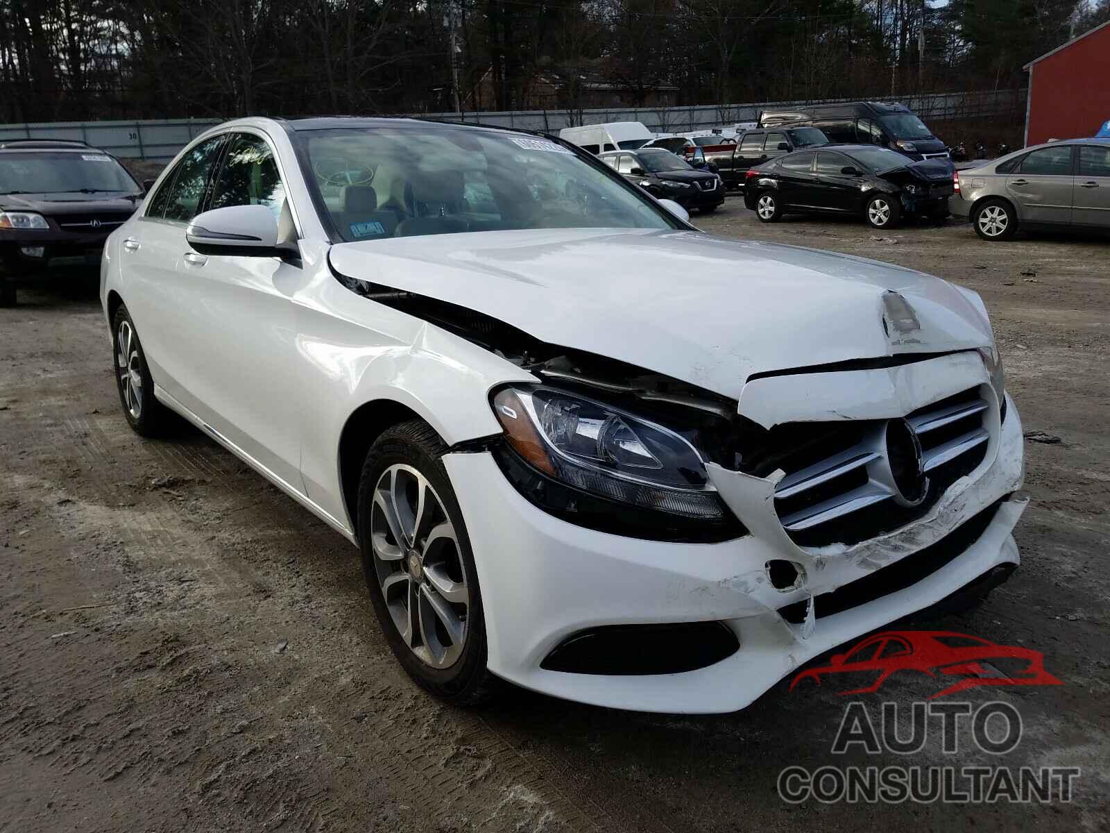 MERCEDES-BENZ C CLASS 2017 - WDDWF4KBXHR280280