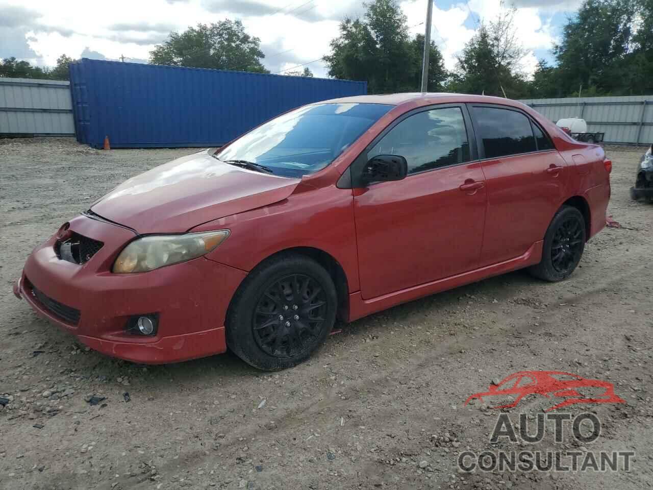 TOYOTA COROLLA 2009 - 1NXBU40E19Z013048