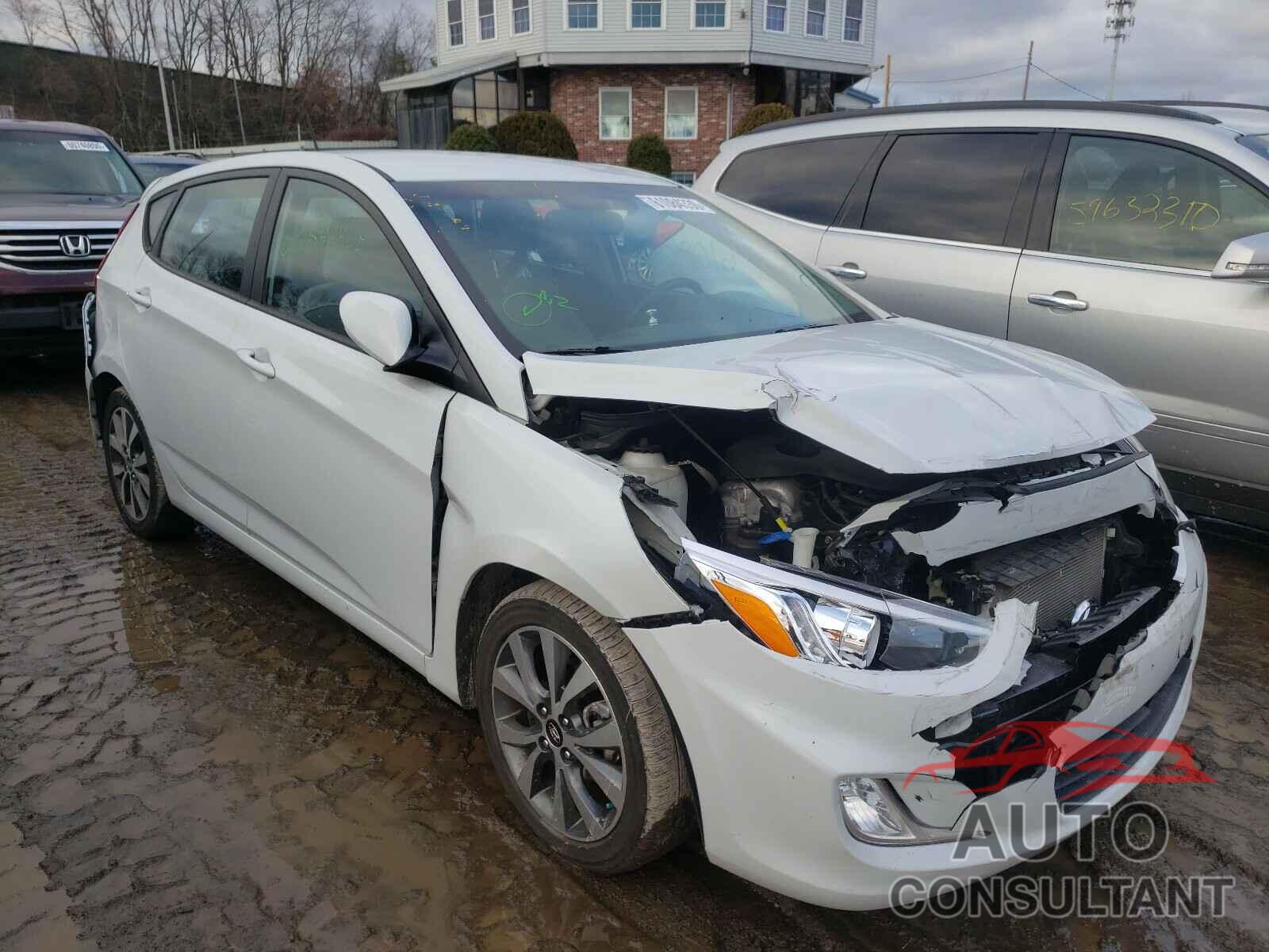 HYUNDAI ACCENT 2017 - KMHCU5AE9HU356665