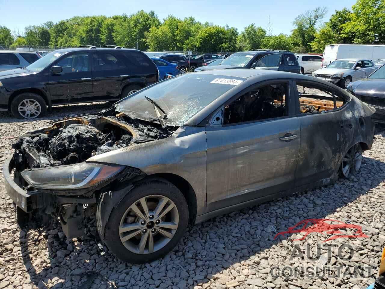 HYUNDAI ELANTRA 2018 - 5NPD84LF3JH264710