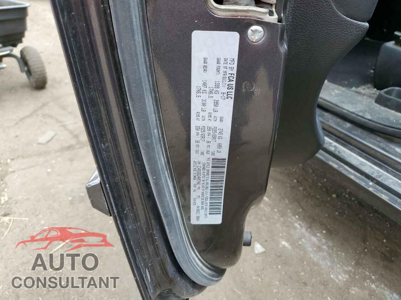 DODGE CARAVAN 2017 - 2C4RDGBG2HR857002