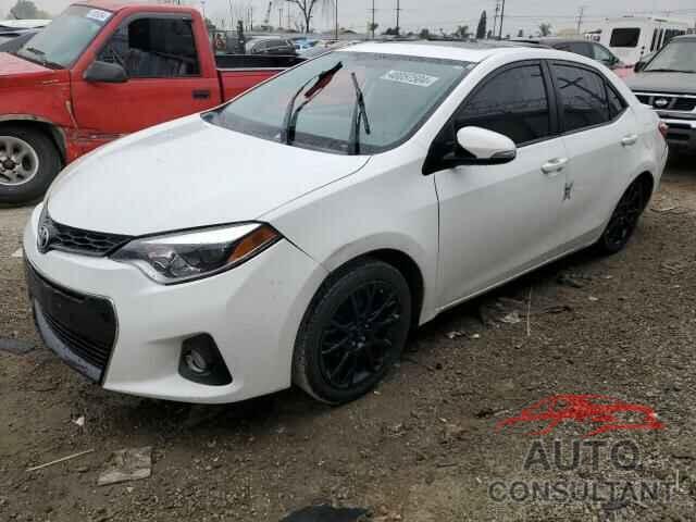 TOYOTA COROLLA 2016 - 2T1BURHE4GC492565