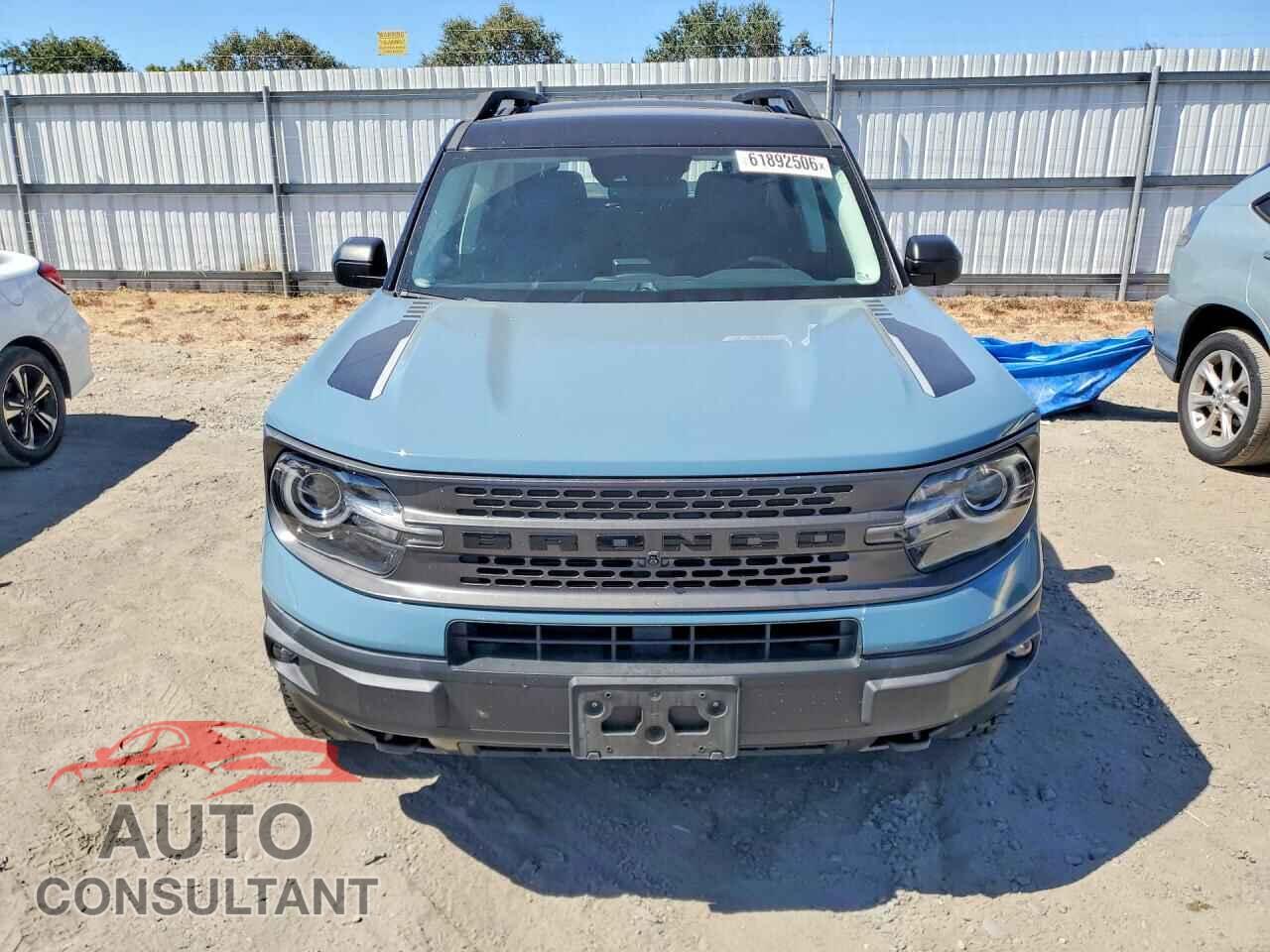 FORD BRONCO 2021 - 3FMCR9F99MRA13523