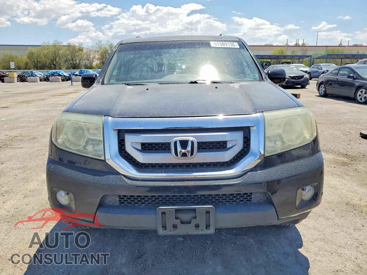 HONDA PILOT 2009 - 5FNYF38839B022182