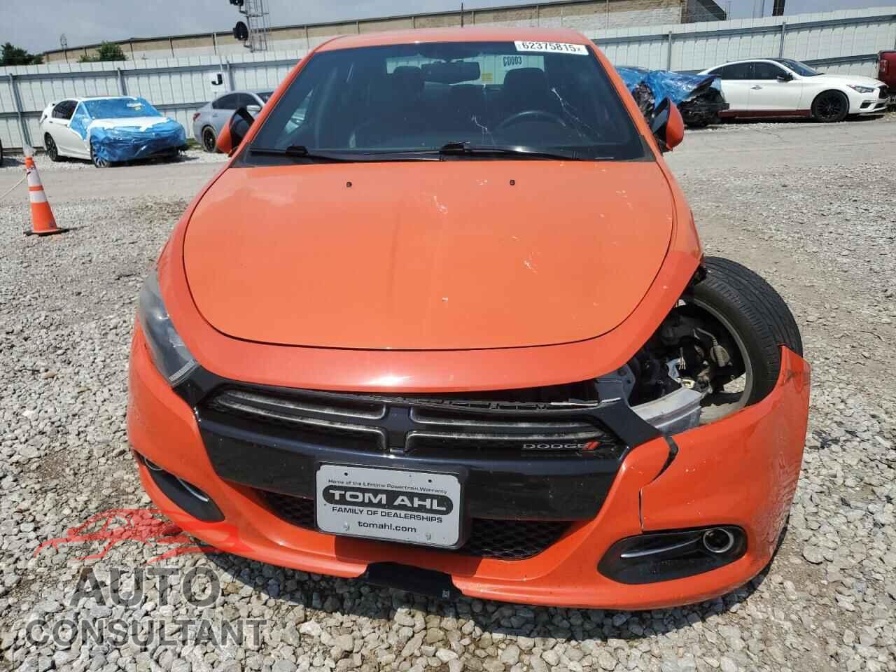 DODGE DART 2015 - 1C3CDFEBXFD228303